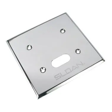 Sloan 0305161PK EL161 CP Plate 2 Gang 4 1/2 Sq Etched