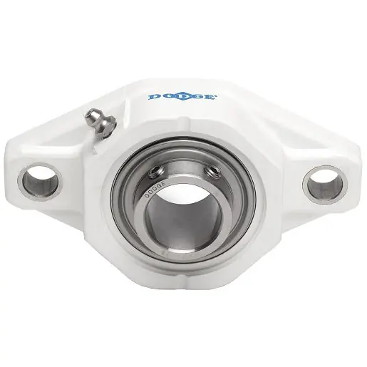Dodge F2B-SCEZ-30M-PSS Polymer Greasable 2-Bolt Flange Unit