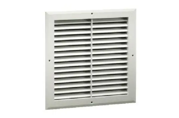 Hart & Cooley 0F0061 Return Air Grille RH45 Fixed Blade White 14x24 Inch