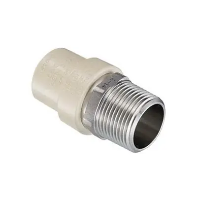 Spears 4136-015SS 1-1/2 CPVC SS Transition Male Adpt (TMS-1500)