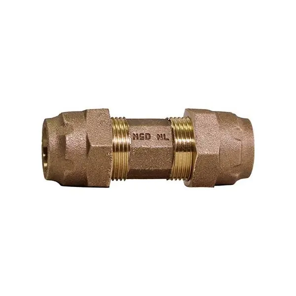 AY McDonald 74758-11-1 Coupling Ranger Lead Free Brass 1 Inch Universal