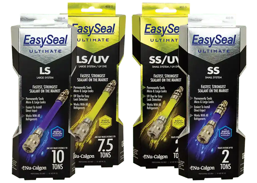 Nu-Calgon 4050-07 Leak Sealant 2.0-10.0 Ton EasySeal Ultimate LS 6/pack