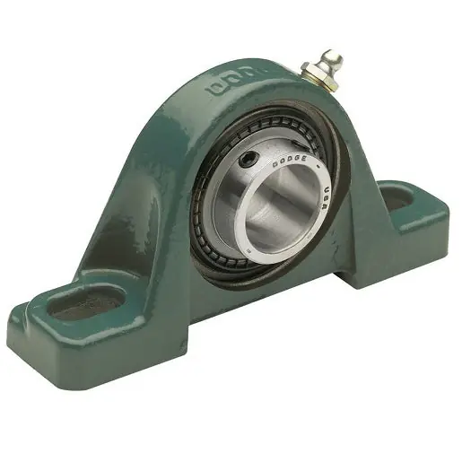 Dodge P2B-SC-207 Cast Iron Housing Ball Bearing 2 Bolts Pillow Block
