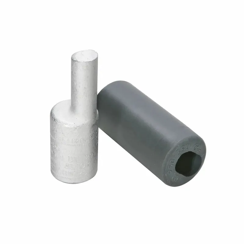BURNDY AYPO600 Aluminum Compression Pin Adapter 600 kcmil 0.73 Plug Dia 1.64 Plug Length Al/Cu Rated