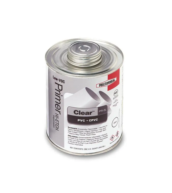 Rectorseal 55981 Jim PR-2L 1 qt PVC Clear Primer