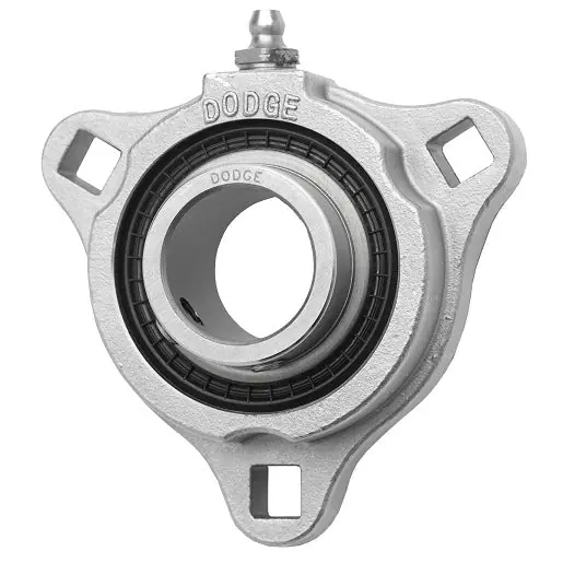 Dodge LF-SCEZ-104S-SHSS Light Duty Stainless Steel 3-Bolt Flange Unit