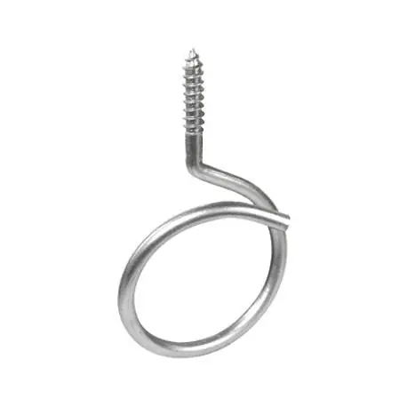 Panduit BR-2.0-14WS Bridle Ring, 2 in Ring, 2 in Dia Cable, Low Carbon Steel, Electro-Plated Zinc
