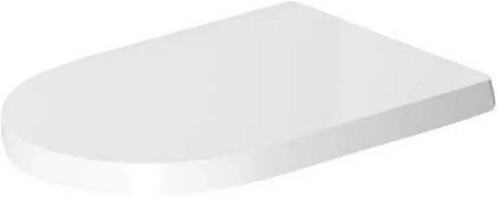Duravit 0020290000 ME by Starck Elongated Closed Front Toilet Seat with Cover in White
