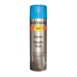 Rust-Oleum V2124838 High Performance V2100 System Enamel Spray Paint, 15 oz Can, Safety Blue
