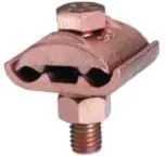BURNDY GCL30 Cast Copper Alloy Ground Clamp, 4 Str. - 300, Cable to Bar