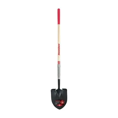 Razor-Back 2593600 Round Point Digging Shovel 48 in North American Hardwood Handle
