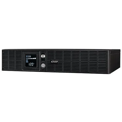 UltraTech 0E-RCKMT1000 1000VA/700W Battery Backup Commercial Line-Interactive Rack/Tower UPS with 8 Outlets