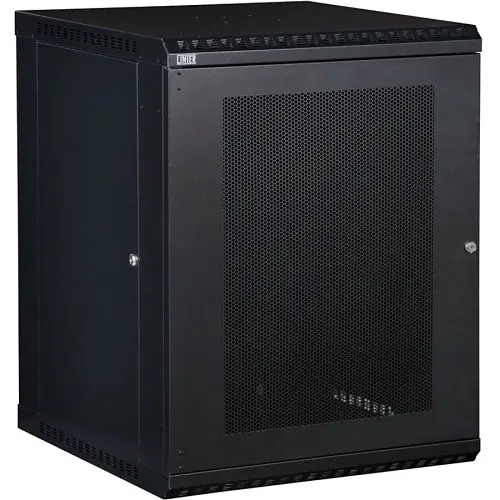 Kendall Howard 3142-3-001-15 15U Linier Fixed Wall Mount Cabinet with Vented Door