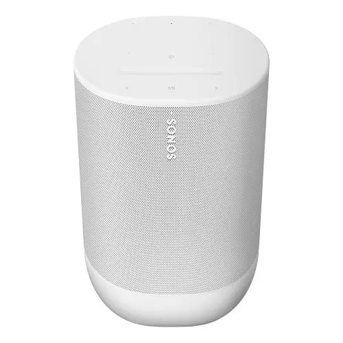 SONOS MOVE2US1 Move 2 Bluetooth and Wi-Fi Portable Powerhouse Speaker, White