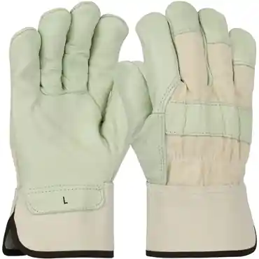 PIP 5000/XL Natural Safety X-Large Leather Palm Gloves