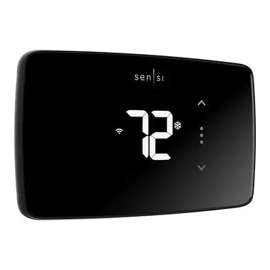 WHITE-RODGERS 1F76U-22WFB 24V Sensi Lite WIFI Smart Thermostat Conventional/Heat Pump 2H/1C