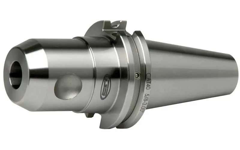 GS 531054 GS CAT40 1 x 2.00 Endmill Holder 30K RPM W/DIN Coolant