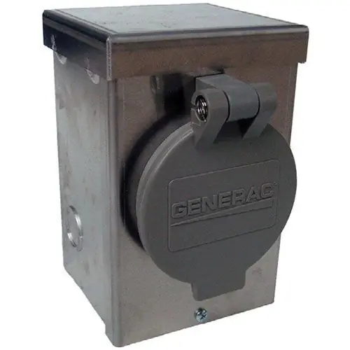 Generac 6346 Power Inlet Box 30A (125/250V AC) NEMA L14-30