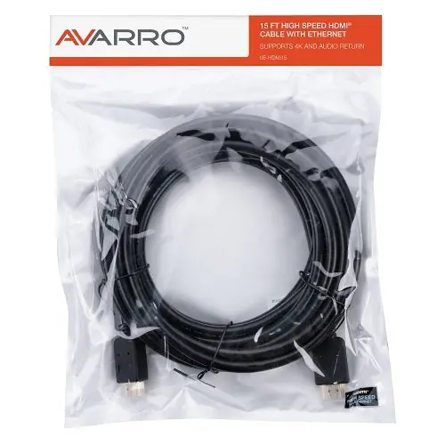 AVARRO HDMI15 0E-HDMI15 15' HDMI Cable with Ethernet