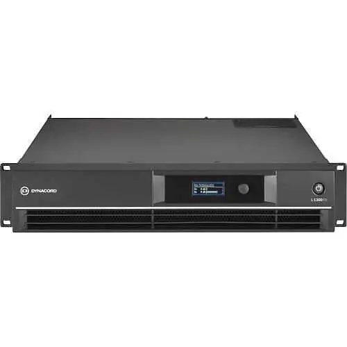 Dynacord L1300FD Channel 650W Power Amplifier for Live Performance Applications