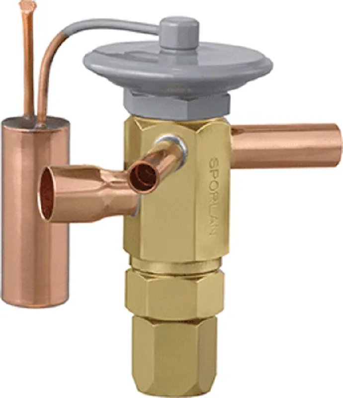Sporlan 109913 Expansion Valve, External 1.5 Ton R404A Low Temp 30 Tube 3/8 x 1/2 ODF EFSE-1-ZP