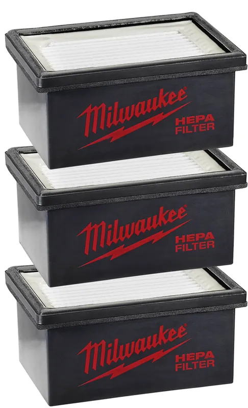 Milwaukee 49-90-2306 HAMMERVAC 3 Pack Filters