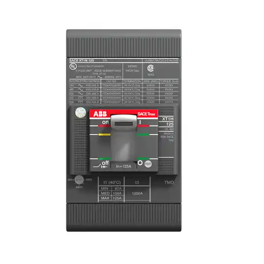 ABB XT1NU3080AFF000XXX XT1N 125 TMF