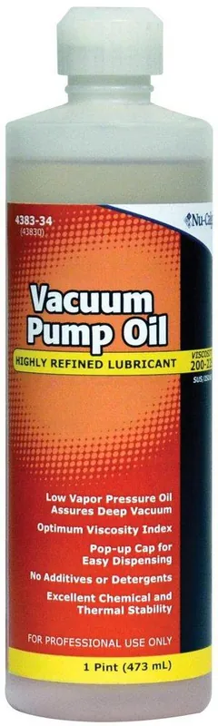 Nu-Calgon 4383-34 1 Pt Lubricant Vacuum Pump Oil
