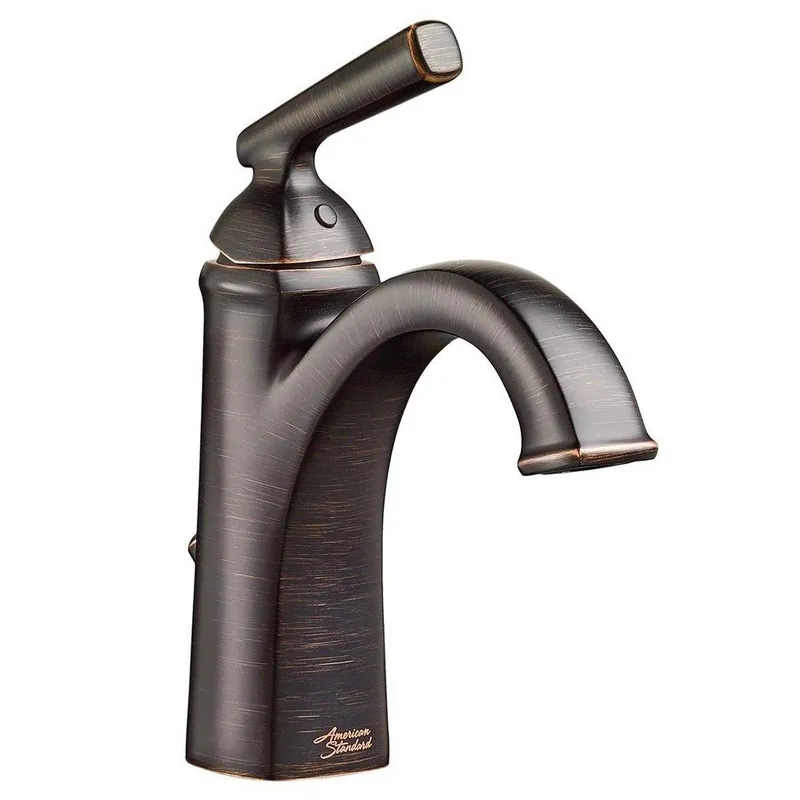 American Standard 7018101.278 Edgemere Single Handle Monoblock Bathroom Sink Faucet in Legacy Bronze