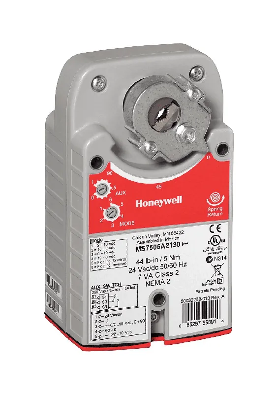 Honeywell MS4105A1030/U Direct Coupled Actuator 44 in-lb