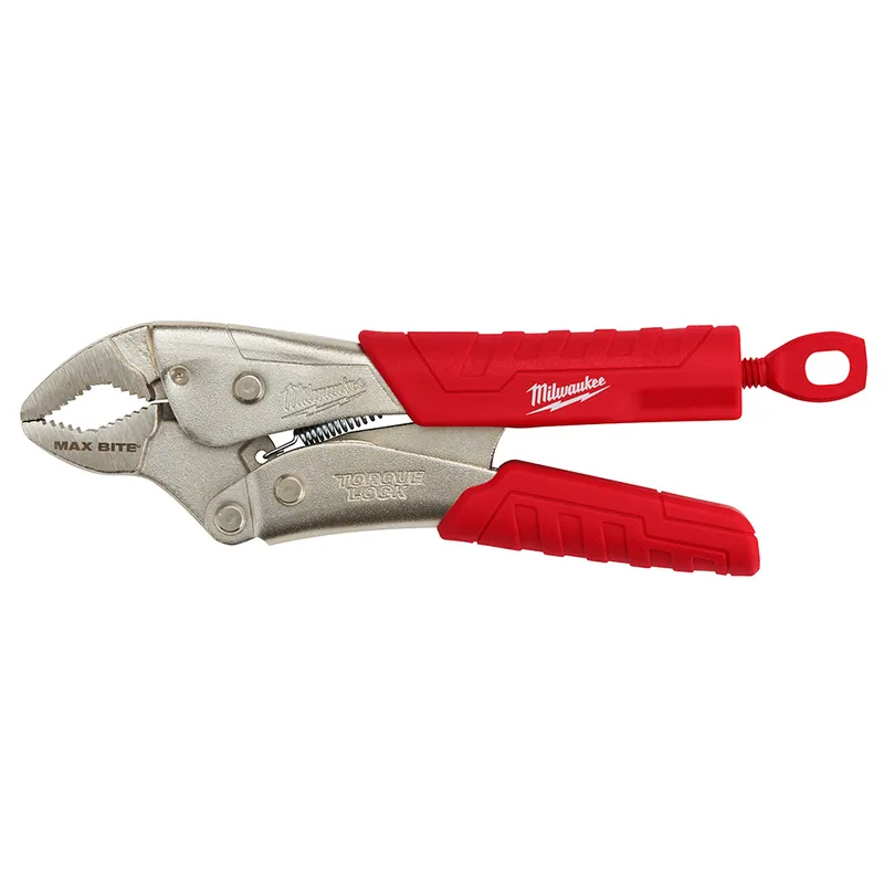 Milwaukee 48-22-3707 Gripped Curved Jaw Locking Pliers with MAXBITE