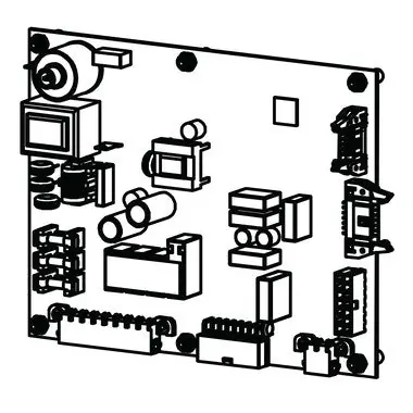 Lochinvar 100345862 NKC15L Control Board
