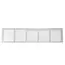 HART & COOLEY 043177 Steel Return Air Grille 1/3 Fin Spacing 30 x 6