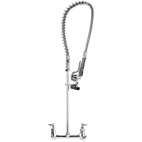 T&S Brass B-0133 Easy-Install Pre-Rinse Unit 1.15 GPM 8 Hole Center