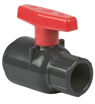 Spears 2122-015C 1-1/2 CPVC Compact Ball Valve Socket EPDM