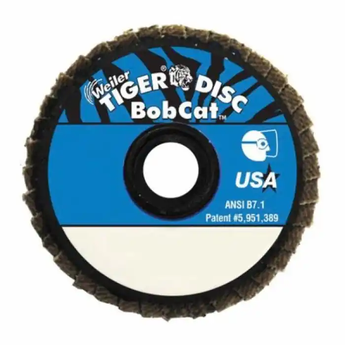 Weiler 50924 BobCat Flap Disc 60 Grit 2 in Diameter