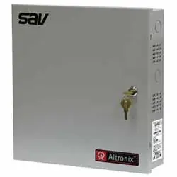 Altronix SAV9D CCTV Power Supply, PTC Class Outputs, 12VDC at 5A, BC100 Enclosure