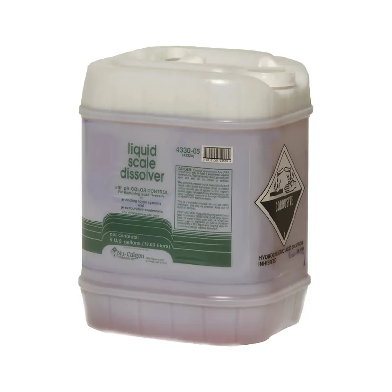 Nu-Calgon 4330-05 Scale Dissolver, Liquid 5 Gallon