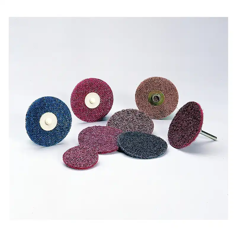 Standard Abrasives 7000046884 Non-Woven Surface Conditioning Disc, 5 in Diameter Disc, 80 to 120 Grit, Medium Grade, Aluminum Oxide Abrasive