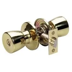 Master Lock TU0103KA4 Door Lock Keyed Alike Tulip Knob 6-Way Adjustable Latch