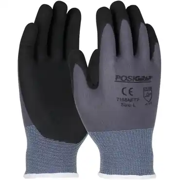 PIP 715SNFTP/XXL Gray Knit Wrist Cuff 2X-Large General Purpose Gloves