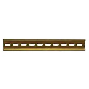 Altronix D10 DIN Rail Bracket 10 In Standard 35mm Slotted Aluminum