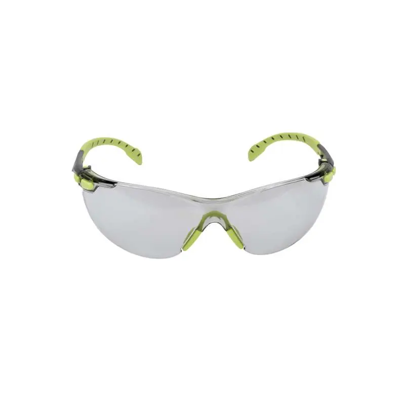 3M 7100127035 Solus Protective Eyewear 1000 Series S1207SGAF Green/Black, Scotchgard Anti-fog lens