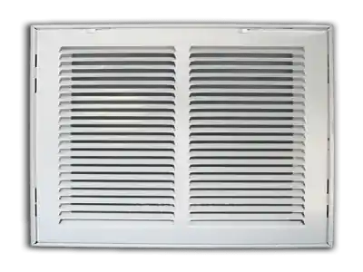 Metal-Fab MFRFG2020W Return Air Filter Grille 20 in W x 20 in H