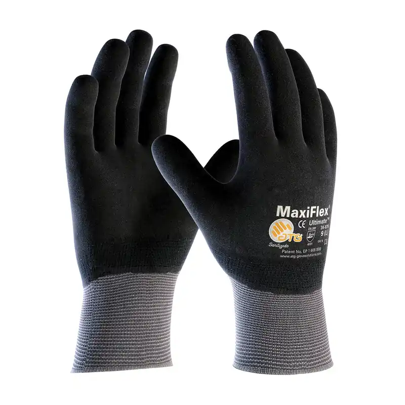 PIP 34-876/M MaxiFlex Ultimate General Purpose Work Gloves Full Hand Coating