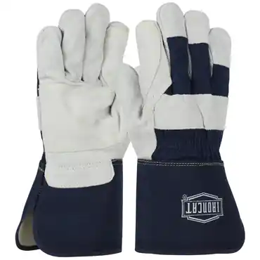 PIP IC8DP/L Blue Gauntlet Cuff Large Premium Welding Gloves