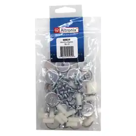 Altronix MM24 Mounting Magnets for Metal Enclosures and Backplanes, 24-Pack