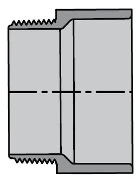 Spears Manufacturing P109-030C 3 CPVC LabWaste Male Adapter MPTXHUB