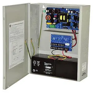 Altronix AL1024ULXPD8CB Power Supply Charger, PTC Class Outputs, 24VDC at 10A, BC400 Enclosure