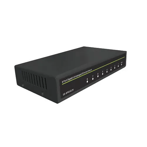 UltraTech 0E-8PGIGUN 8-Port Gigabit Unmanaged Ethernet Switch